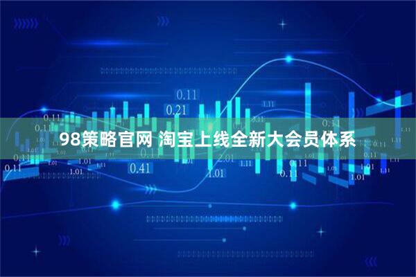 98策略官网 淘宝上线全新大会员体系